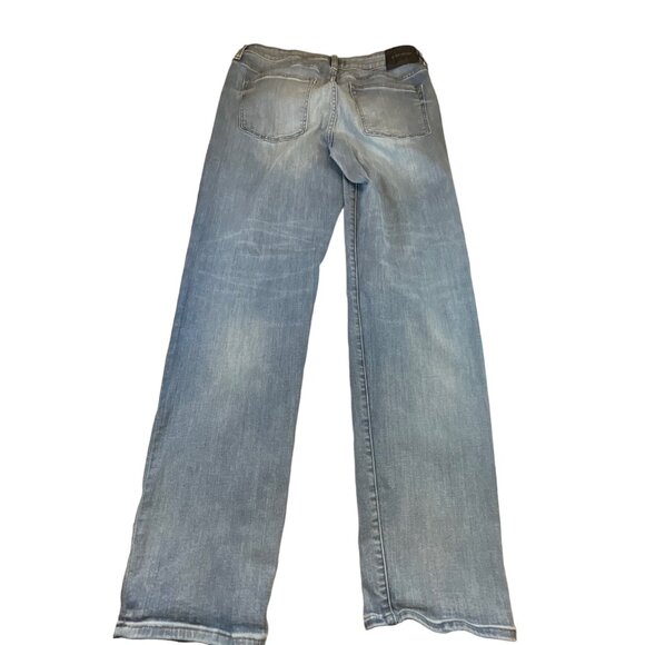Express jeans men's 33x34 skinny‎ high rise medium wash - Picture 4 of 8